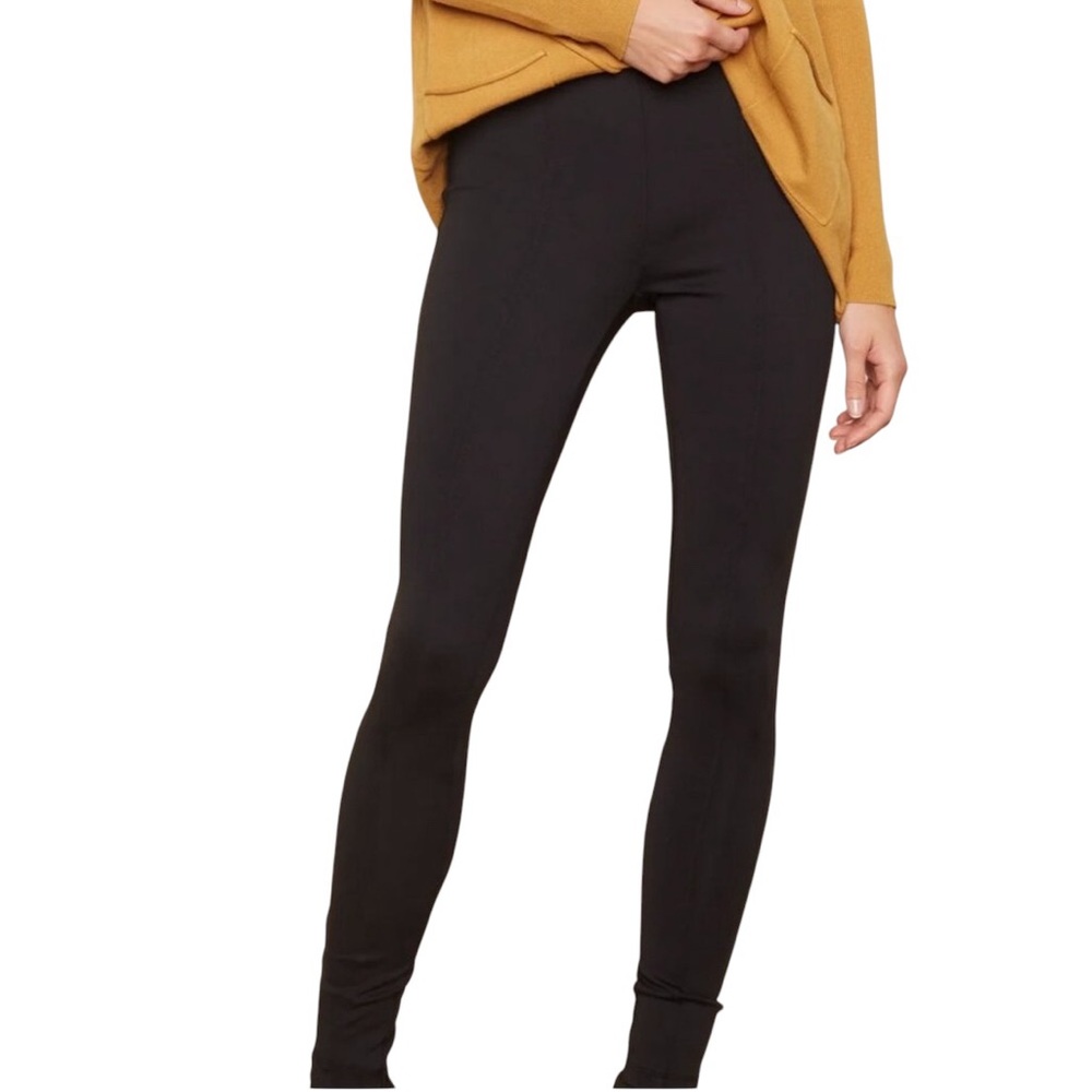 👖 NWT Charlie B Scuba Knit Pull-on Pants Black Style C5031 Womens Size 10